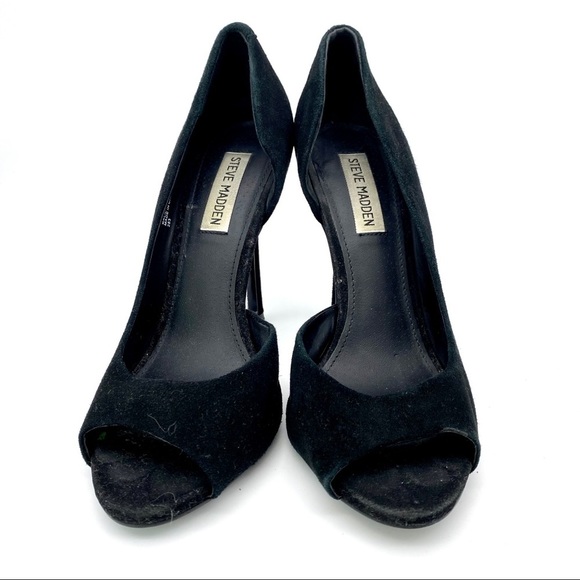 Steve Madden Shoes - Steve Madden Black Suede Pumps